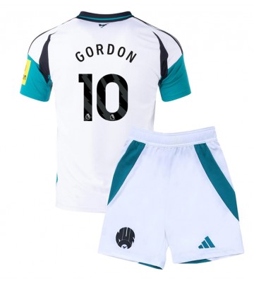 Newcastle United Anthony Gordon #10 Tercera Equipación Niños 2024-25 Manga Corta (+ Pantalones cortos)